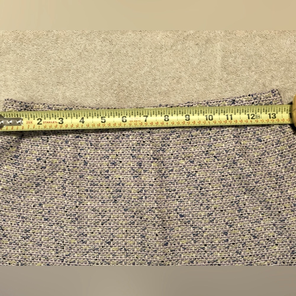St John Knit Collection Skirt / Multi - Picture 7 of 7